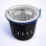 Innenansicht eines Pelletfilters mit B1 70 Mikron Filtereinsatz zur effektiven Filtration von Kunststoffgranulat Innenansicht eines Pelletfilters mit B1 70 Mikron Filtereinsatz zur effektiven Filtration von Kunststoffgranulat