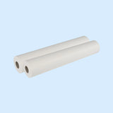Filtervlies Viskose Rolle Filtervlies Viskose 50g Rolle als zwei weiße Rollen mit braunem Innenkern Filtervlies Viskose Rolle Filtervlies Viskose 50g Rolle als zwei weiße Rollen mit braunem Innenkern
