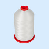 Nähgarn Filter Reparatur Nähgarn Filter Reparatur als weiße Garnspule mit rotem Kunststoffkern Nähgarn Filter Reparatur Nähgarn Filter Reparatur als weiße Garnspule mit rotem Kunststoffkern