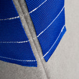 Filtersack Schlammentwässerung Filtersack Schlammentwässerung XXL 1,25 m³ mit blauer Schlaufe und mehrfacher Naht im Detail