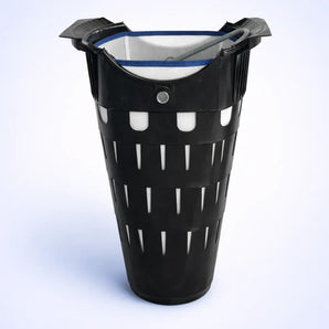 Kegelförmiger Pelletfilter A3 70 µm Filtereimer zur Filtration von Mikroplastik und Kunststoffgranulat in Industrie und Produktion