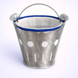 Metall Hofeimer Filter D1 nach DIN Norm mit 70 µm Filtergewebe zur Filtration von Mikroplastik und Kunststoffgranulat