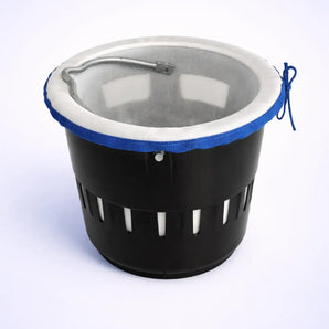 Topf Pelletfilter B1 70 Mikron Filtereimer zur Rückhaltung von Mikroplastik und Kunststoffgranulat im Wasser