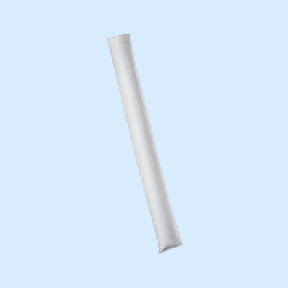 Chaussette filtrante pour pompe de forage 50 µm, longue chaussette blanche à bord ouvert et extrémité fermée